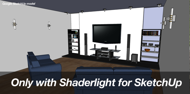 Shaderlight for Google SketchUp Home Page